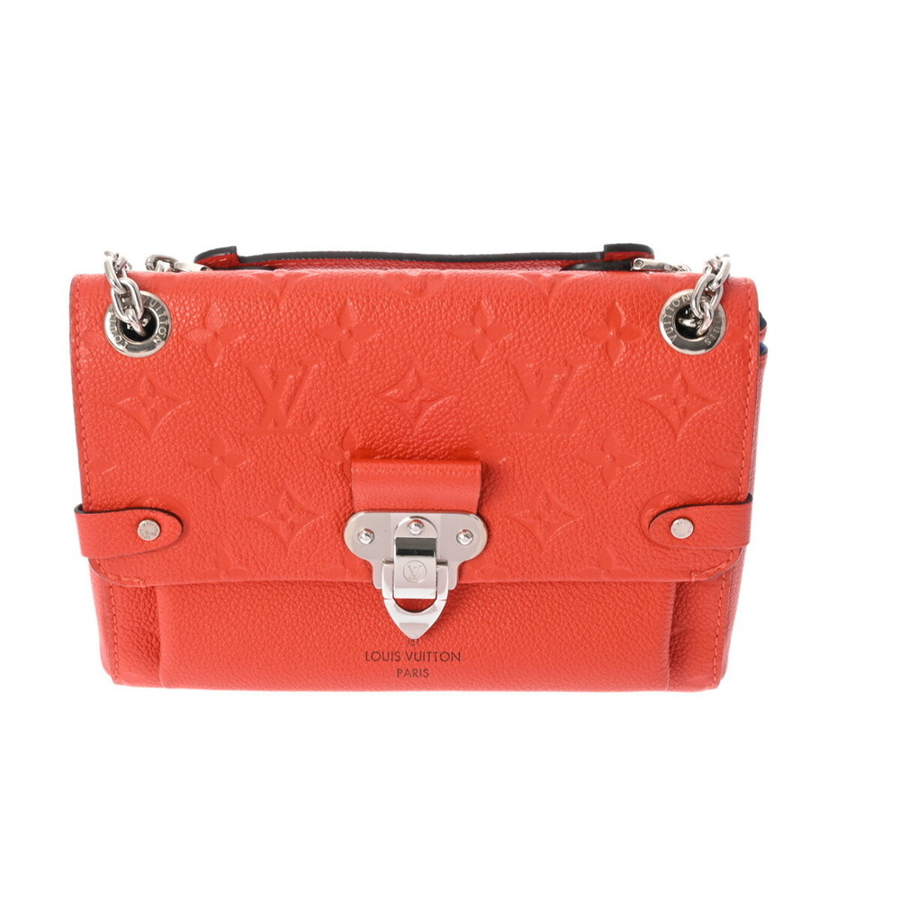 Louis Vuitton Empreinte Vavin Chain Shoulder Bag Tonic Orange Leather